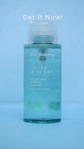 SEA MAKEUP Acne Clear Micellar Water 300ml | Pembersih Wajah Makeup Remover Cleansing Water Kulit Sensitif Berjerawat