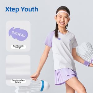 XTEP | Summer New Breathable Kids Sport T-Shirt