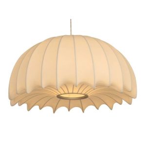 Japanese Style Chandelier Lamp: A Simulated Silk Fabric Chandelier for Indoor Lighting Decor