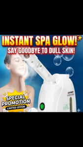[SG Stock] Professional Ozone Facial Steamer | Home Spa Thermal Vaporizer | Aroma Mist Face Steamer for Deep Cleaning & Moisturizing