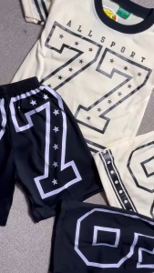 Setelan Baju Harian Anak Raedy Usia Anak 1-10 Tahun Lengan Pendek Bahan Katun Adem Terbaru