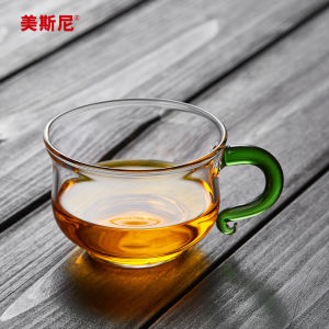 Tea Cup Personal Cup Master Cup Tea Making Kung Fu Teaware Small Teacup Single Cup Small Cup Thickened Glass Small Cup