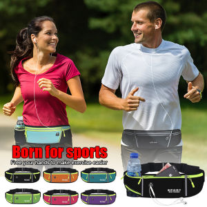 Outdoor Sports Waist Bag Portable & Waterproof Suitable for Marathon Fitness & Running Hold Water Bottle&Phone Anti-Drop