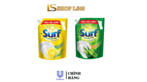 Nước rửa chén Surf hương chanh sả bịch 3.4kg