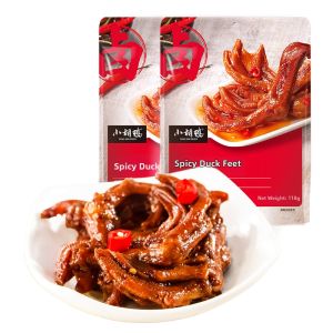 XIAO HU DUCK | Spicy Duck Feet 118g x 2 Bags