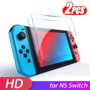 2Pcs For Nintendo Switch Tempered Glass Film Screen Protector