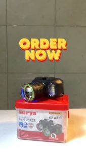 Surya Senter Kepala Zoom SYH L625Z Cahaya Putih 62W Water Resistant - GARANSI RESMI