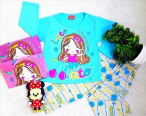 Baju Setelan Lato-lato Anak Perempuan Lengan Panjang Usia 2-10 tahun
