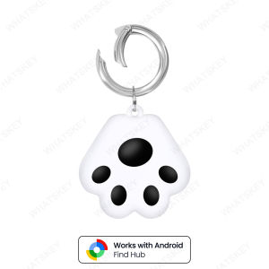 Ốp Bảo Vệ Silicon Cho Google Airtags Chống Trầy Xước Định Vị GPS Có Móc Khóa Cho Thú Cưng Ví Xe Đạp Phụ Kiện Chống Thấm Nước