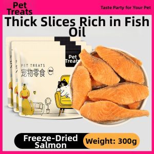 XIAOGUSHI | Freeze Dried Salmon Cat and Dog Snacks Nutrition & Teeth Grinding 300g