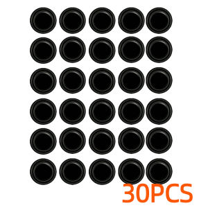 YONGRUN 10/20/30PCS Car Door Shock Absorber Pad Silicone Noise Reduction Pad Self Adhesive Door Shock Absorber Protection Pad