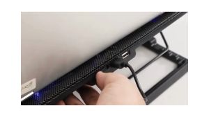 FAST DELIVERY Taffware MC Cooling Pad Stand Laptop Pendingin with 2 Kipas Fixed Speed Portable