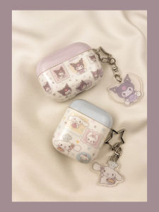 Cute Cartoon Kurokos Kurumi And Cinnamon Dog AirPods4 Protective Case Wireless Bluetooth pro Earphone Cover Second Generation