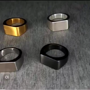 Cincin Titanium Pria Keren Elegan