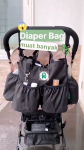 Babygo Inc Diaper Organizer - Black