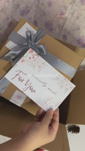 Hampers Handuk Couple Microfiber 70x140cm Kado Wedding Gift Set Box Handuk Couple Microfiber 70x140cm Paket Seserahan