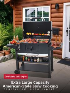 KSO | American Style Smoked Baking Charcoal Grill