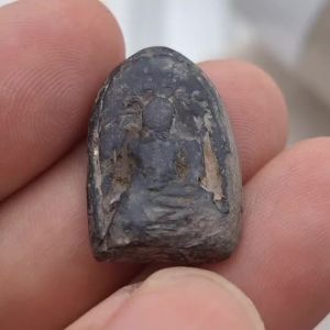 พระกริ่งคลองตะเคียน กรุเก่า พิมพ์หน้าใหญ่ นิยม(พร้อมบัตร)ซ่อมหน้า หน้าอก หลังชำรุด หลวงปู่ เดินหน บอกว่าแรงดีดูดติดมือ