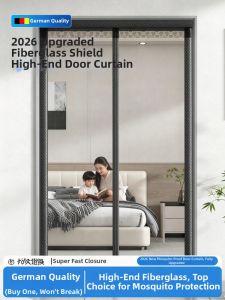 SHULIAN | Magnetic Full-strip Mosquito Net Curtain No-drilling Installation