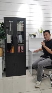 ⚡️LIKE BUG⚡️Billy Bookshelf 5 tier | almari buku | Glass Wardrobe | Almari Berkaca | 2 Door Wardrobe | Almari 2 Pintu