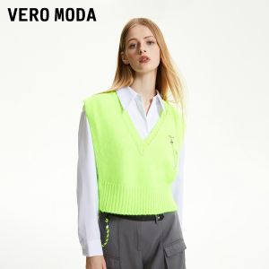 Vero Moda | Bộ 2 Món Áo Vest và Áo Sơ Mi Knit Đa Năng và Sang Trọng