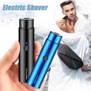 Mini Electric Shaver Portable Electric Razor Beard Knife USB Charging Mens Face Beard Shaver