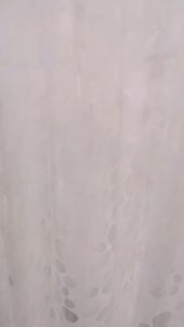 PEVA shower curtain 3D cobblestone print design waterproof bathroom shower curtain