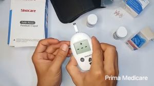Alat Cek Gula Darah Sinocare Safe Accu paket lengkap