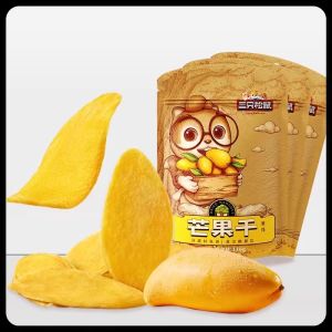 Three Squirrels ผลไม้แห้งมะม่วงสำหรับงานออฟฟิศ ขนมอร่อยที่ทำจากผลไม้แห้ง ผลไม้แห้งรสชาติอร่อย สินค้าขายดีอันดับหนึ่ง