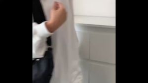 F&S BAG #2913 KOREAN CANVAS SLING SHOULDER BAG FOR WOMEN WITH ADJUSTABLE STRAP AND ZIPPER CLOSURE.