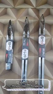 CAPITAN MAKANAN STAINLESS MODEL DAUN 9/12/14INCHI - JEPITAN GORENGAN SALAD MIE ANTI KARAT - CAPITAN ROTI SERBAGUNA