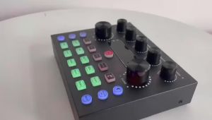 PENGIRIMAN CEPAT Vixsound Mixer Audio External Sound Bluetooth Effect Board V8 Pro Karaoke V8 Pro