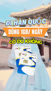 SIM Du Lịch Hàn Quốc – Chất Lượng Cao Internet Ổn Định Dịch Vụ Uy Tín | FREESHIP - CHƯA KÍCH HOẠT