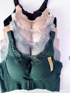 ✨NEW DESIGN✨ DE cup (80kg-125kg) Genie Cotton Bra Plus Size Push Up Singlet Bra Sport Bra non wired Yoga Bra Pilates Bra 收副乳内衣 背心内衣 Q16