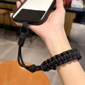 Cute Mobile Phone Lanyard Hanging Decoration Can Be Carried Twist Rope Anti-loss Pendant Fashion Strong Wrist Short Straps Band