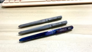 TL341 PioneerEDC TC4 Titanium EDC Pen Sliding Action G2 Refill Metal Pocket Pen