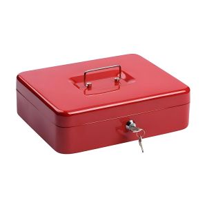 Heavy-Duty Cash Organizer with Key Lock and Adjustable Coin Tray SYH2