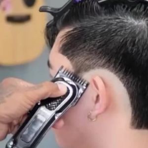 Kemei | Kemei Barber Hair Clippers KM-1071 KM-2299 KM-2024 USB Rechargeable Cordless Beard Shaver Powerful Electric Hair Trimmer Kit