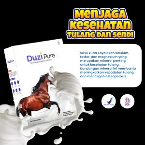 SUSU DUZI Susu kuda bubuk murni Duzi Pure / SUSU ETAWA DEAMOND  Susu Kambing Bubuk Premium untuk paru paru Deamond