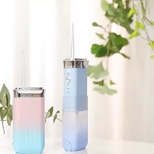 Ms.Dear | Electric Oral Irrigator Rechargeable Water Teeth Cleaning Machine Cordless Water Dental Flosser Teeth Pick for Adult Home Travel
