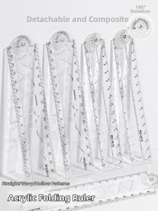 Multifunctional Ruler 15-30cm
