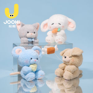 JOOKE | Cute Sleeping Hugging Cat Plush Toy
