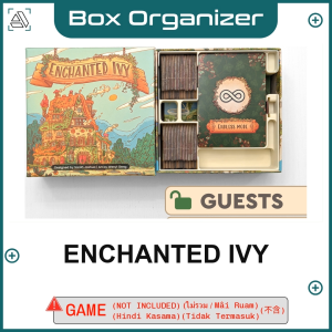 Enchanted Ivy Board Game Box Organizer Insert