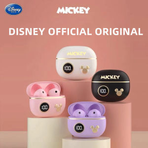 ใหม่ Original Disney P88 TWS หูฟังบลูทูธ5.2หูฟังไร้สายกีฬาหูฟังลดเสียงรบกวน Smart Touch Control
