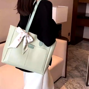 Túi xách đeo vai nữ đẹp túi tote kèm khăn lụa thời trang HĐ 261