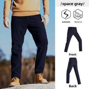 Jeep | Jeep Mens Outdoor Soft Shell Pants Fleece Lined Casual Hiking Trousers Windproof Breathable Waterproof Winter Spring Autumn