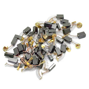 EELHOE | [C] 50pcs Carbon Brush Replacement Kit Fit For Drills Sanders Grinders & Motors Durable Motor Parts