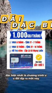 Sim Mobifone 14FHCM Miễn Phí 1000GB/Tháng (33GB/Ngày) Tốc Độ Cao Mua 12 Tháng Tặng 2 Tháng Không Nạp Khu Vực Hồ Chí Minh | FREESHIP - CHƯA KÍCH HOẠT