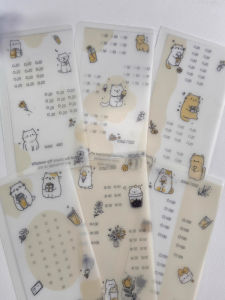 Creative Original A6 Money Bag Cartoon Cute Coin Purse Line Buttercat Cash Storage Money Bag Festive Supplies Gift