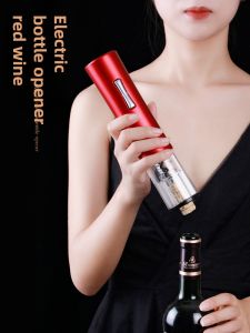 Bộ Mở Chai Vino Điện Tự Động Sạc Bộ Mở Chai Rượu Vang Bộ Mở Nắp Chai Bộ Dụng Cụ Nhà Bếp Thiết Bị Mở Chai Rượu Vang